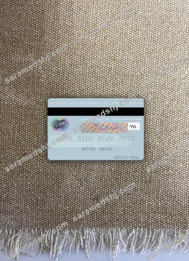 Fiji BRED Bank mastercard photolook back